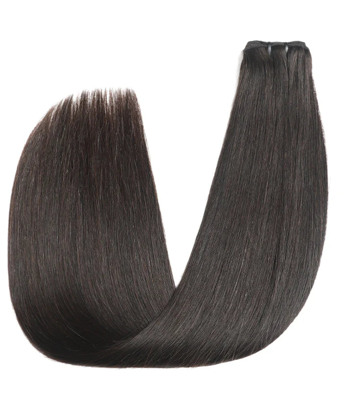 Double Drawn Raw Hair